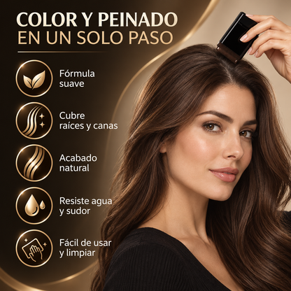 TINTE INSTANTANEO 2 EN 1: Que se Note tu Estilo, No tus Raíces