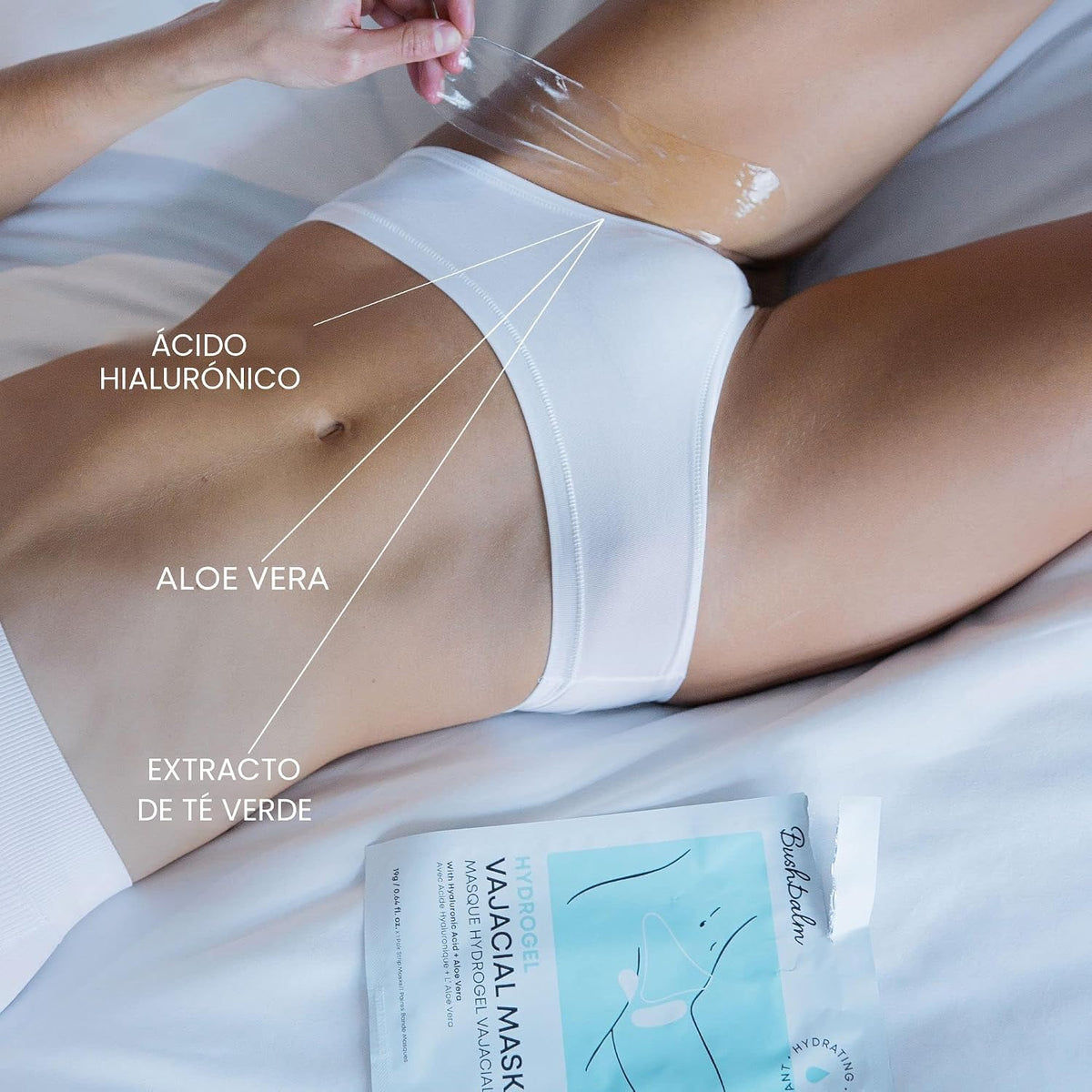 Kit x5 Mascarillas Vajaciales: hidrata y aclara tu zona del bikini.