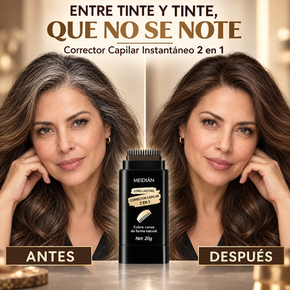 TINTE INSTANTANEO 2 EN 1: Que se Note tu Estilo, No tus Raíces