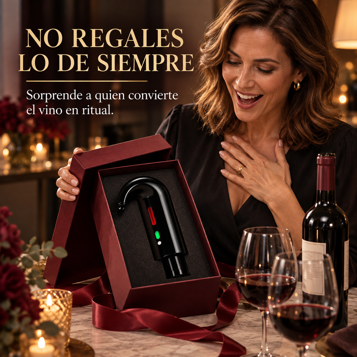 Dispensador De Vino Electrico