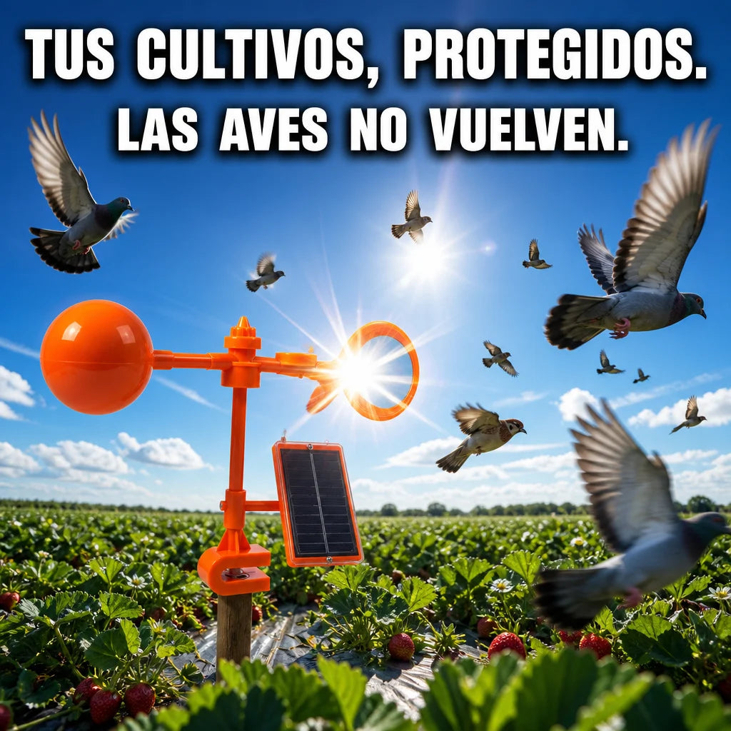 Ahuyentador De Aves Solar