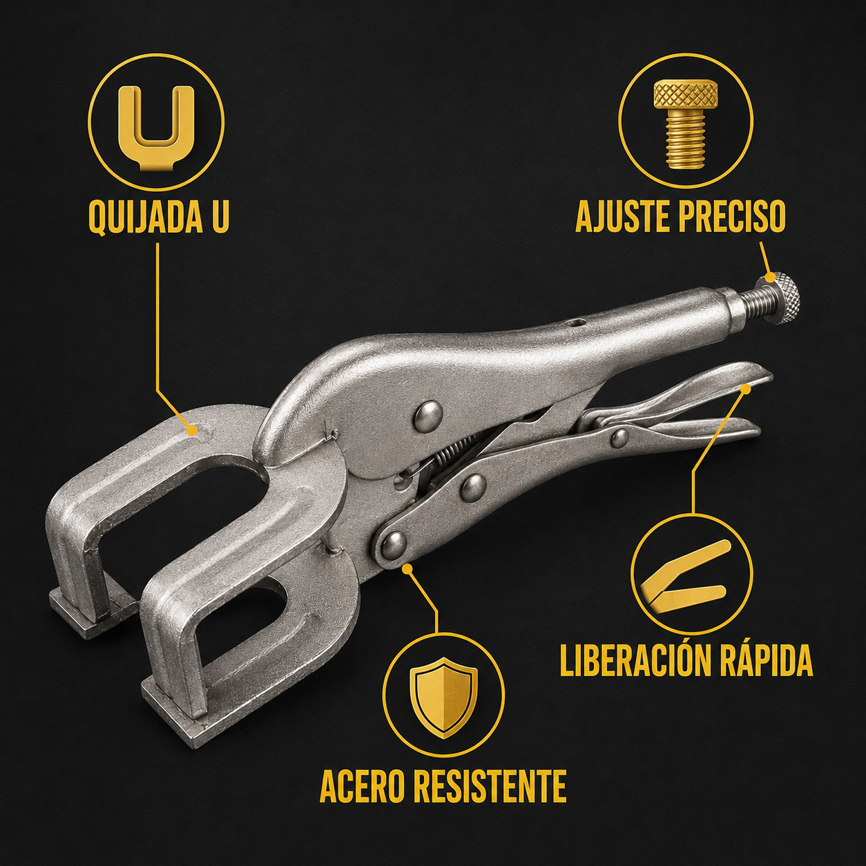 Alicate de Presión para Soldar Tipo U