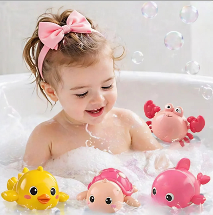 SET X 4 Amiguitos acuáticos para niños que aman jugar