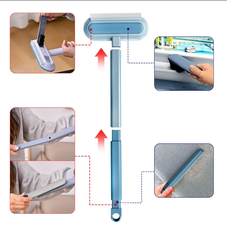 CleanForce 4 en 1™– Herramienta Multifuncional para el Hogar