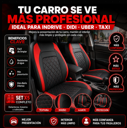 SET FORROS X5: Tu carro también vende tu servicio