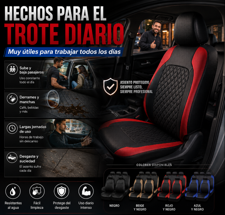 SET FORROS X5: Tu carro también vende tu servicio