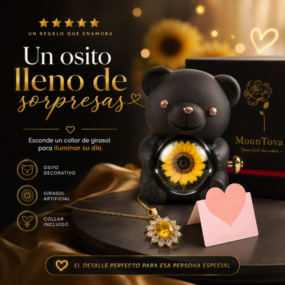 EMPAQUE DE OSITO: Para esa persona que ilumina tus días