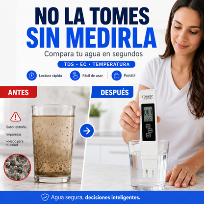 MEDIDOR DE AGUA PORTATIL