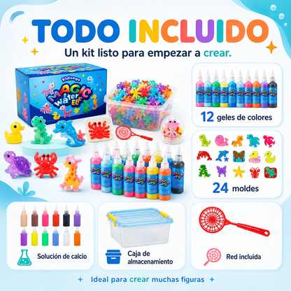 1 Kit de Figuritas Mágicas de Gel