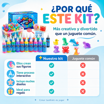 1 Kit de Figuritas Mágicas de Gel