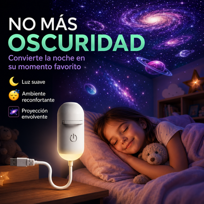 Proyector de galaxias con 12 diseños: un universo diferente cada noche