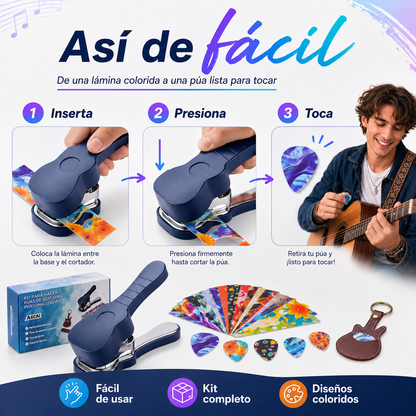 Kit Creador de Púas: Tu música, tu estilo