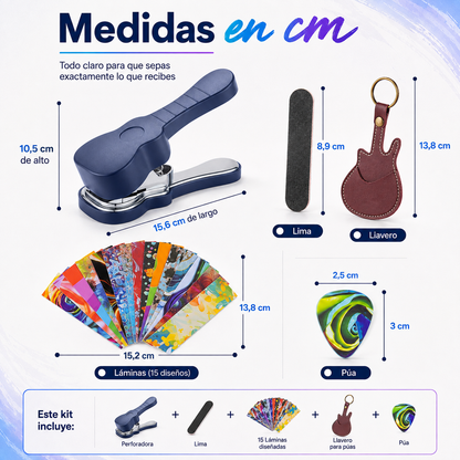 Kit Creador de Púas: Tu música, tu estilo
