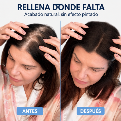 Polvos de Cobertura Capilar: raíces perfectas sin ir al salón.