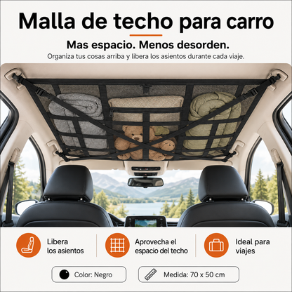 Malla de techo: aprovecha cada espacio