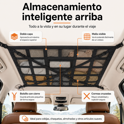 Malla de techo: aprovecha cada espacio