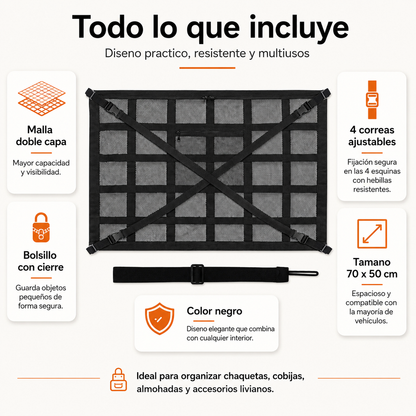 Malla de techo: aprovecha cada espacio