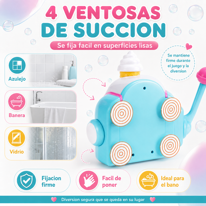 MÁQUINA DE HELADOS DE ESPUMA: CONVIERTE SU BAÑO EN UNA HELADERÍA