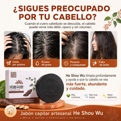 SHAMPOO COMPACTO: Menos quiebre, más fuerza y volumen