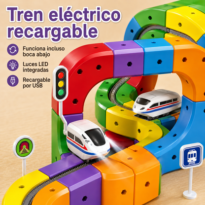 Tren magnético: diversión sin fin desafía la gravedad