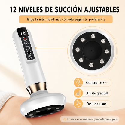 Masajeador Drenaje Linfático Anticelulitis con 12 Intensidades