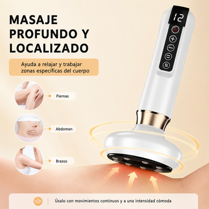 Masajeador Drenaje Linfático Anticelulitis con 12 Intensidades