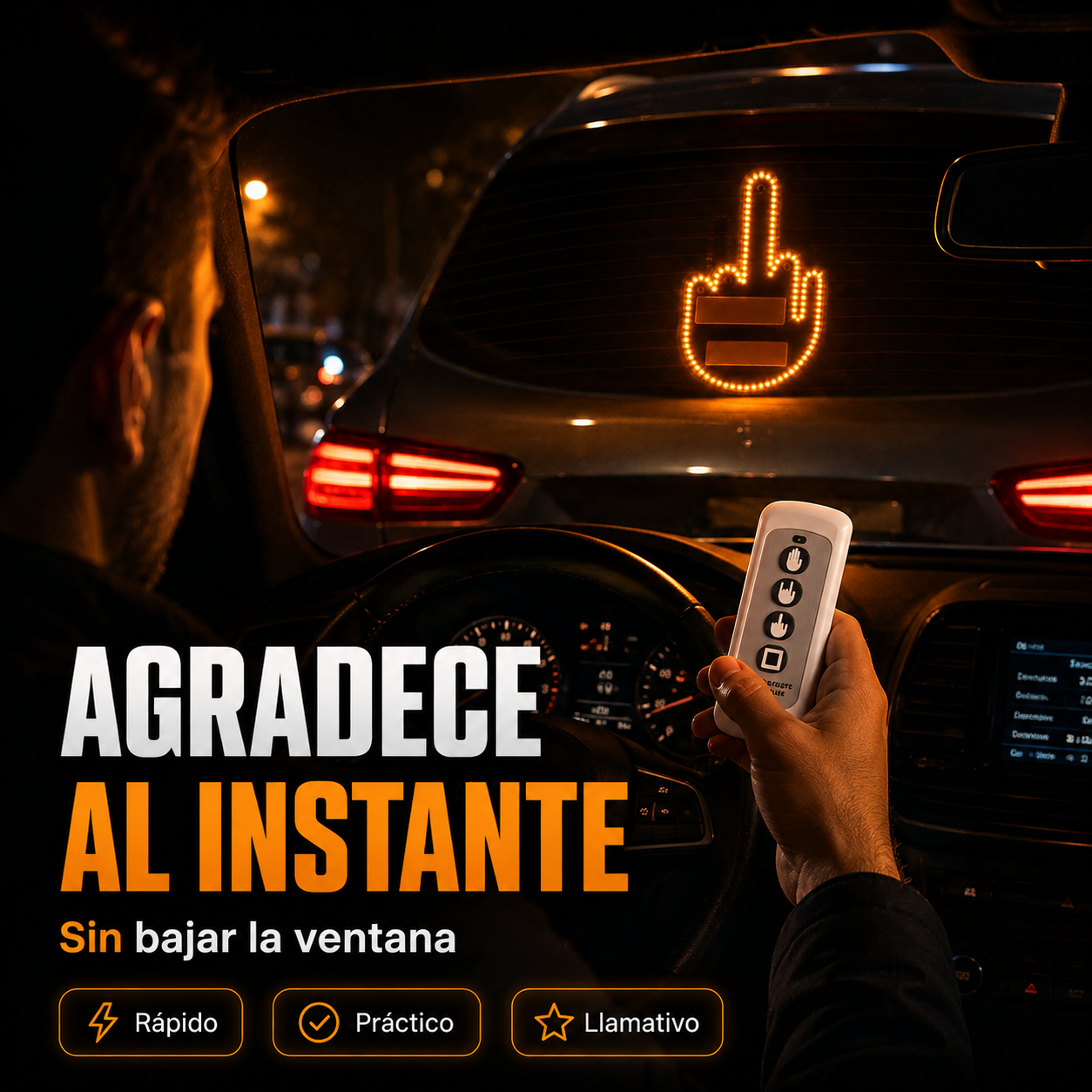 Luz Led De Mano Gesticular