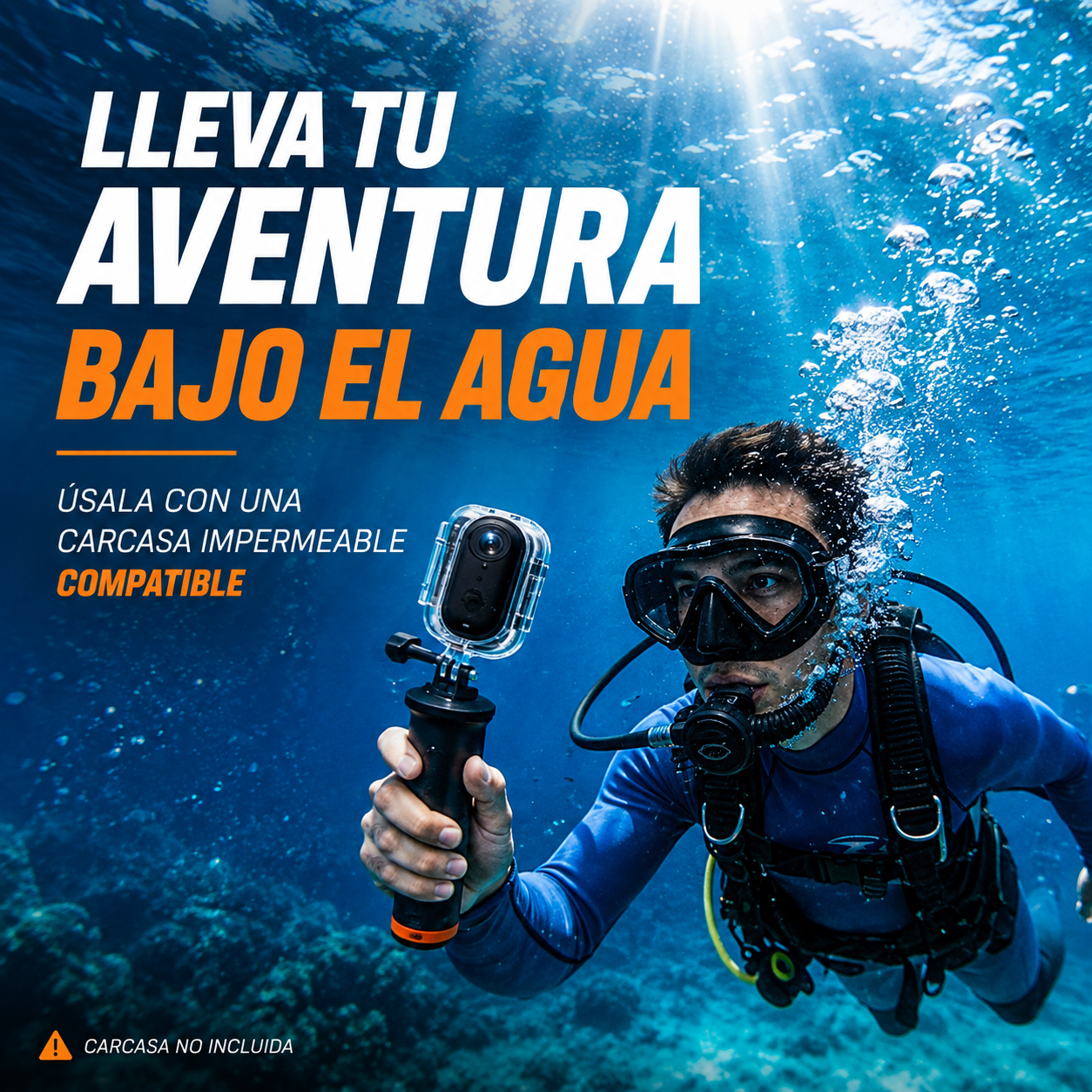 Cámara Portátil 4K con WiFi y Accesorios