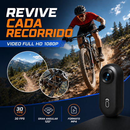 Cámara Portátil 4K con WiFi y Accesorios