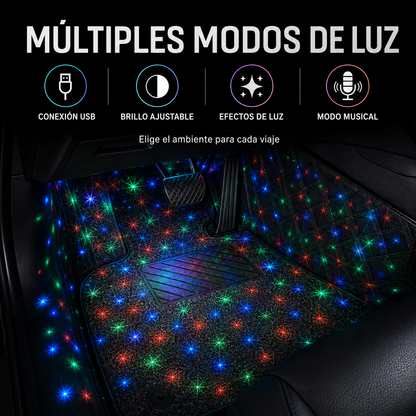 Luces LED RGB para Carro: enciende tu estilo