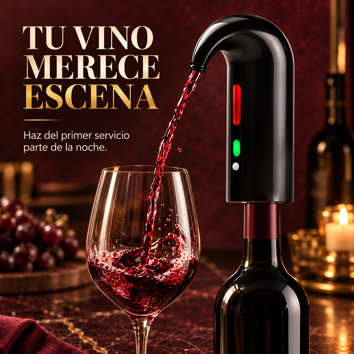 Dispensador De Vino Electrico