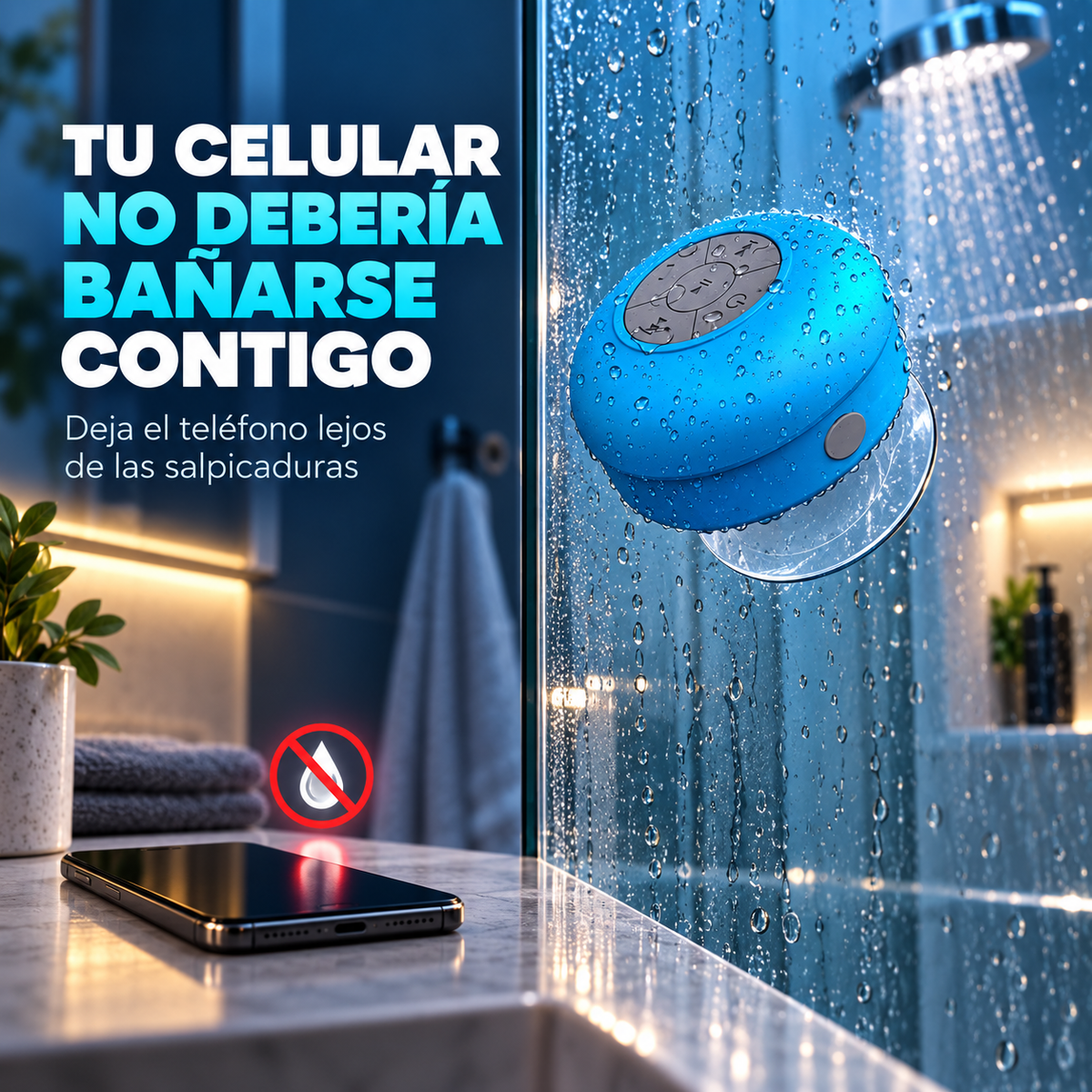 ALTAVOZ BLUETOOTH A PRUEBA DE AGUA