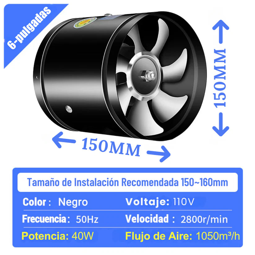 Extractor XM5 silencioso