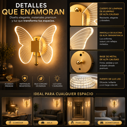 Lampara de Mariposa: Decora, ilumina y transforma tu hogar