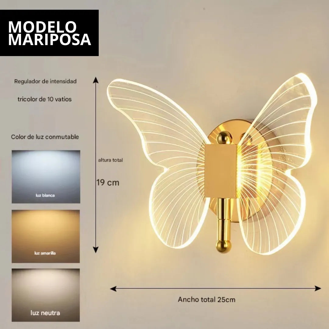 Lampara de Mariposa: Decora, ilumina y transforma tu hogar