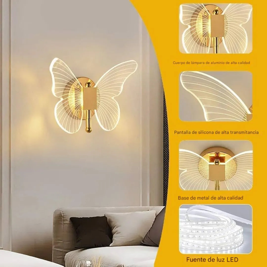 Lampara de Mariposa: Decora, ilumina y transforma tu hogar