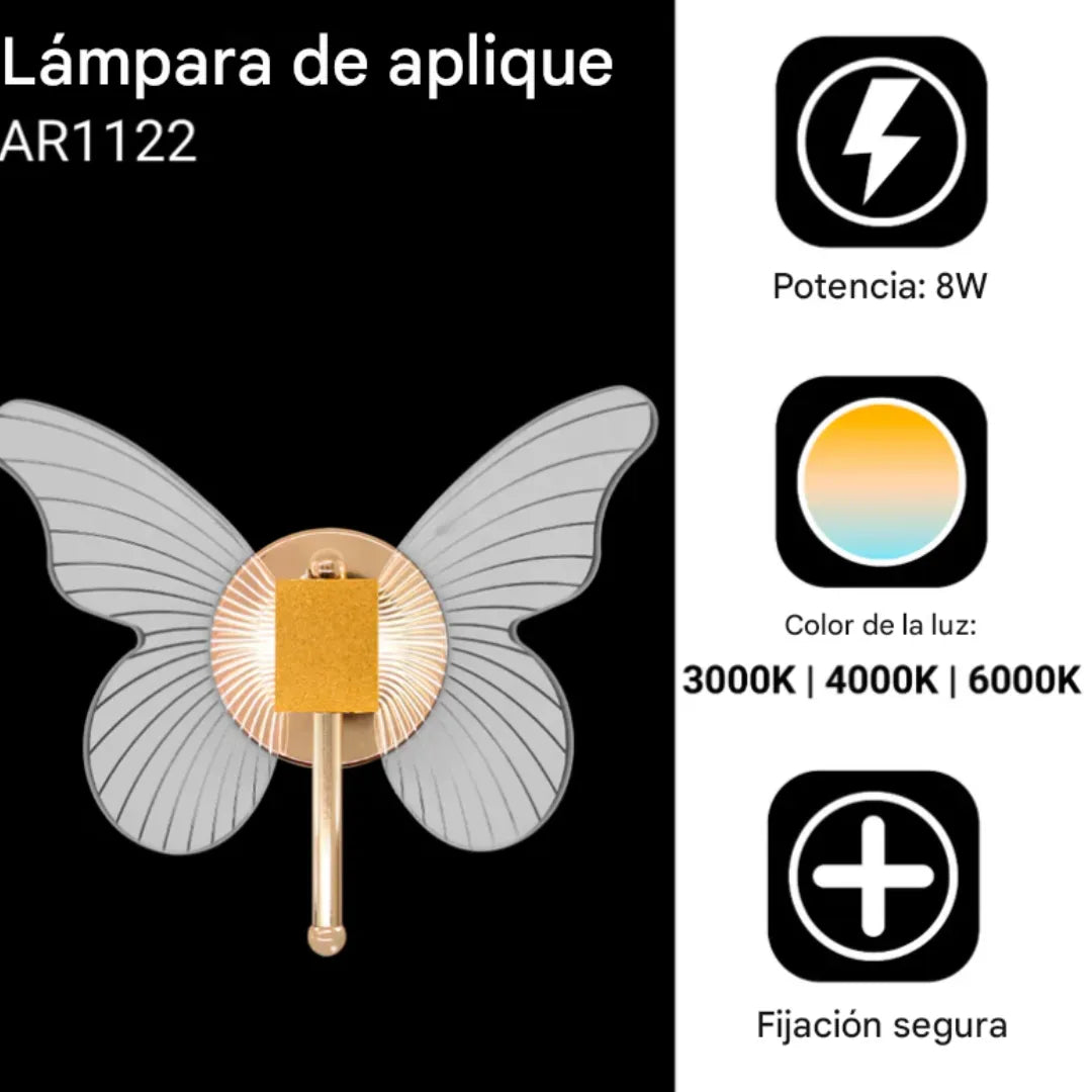 Lampara de Mariposa: Decora, ilumina y transforma tu hogar