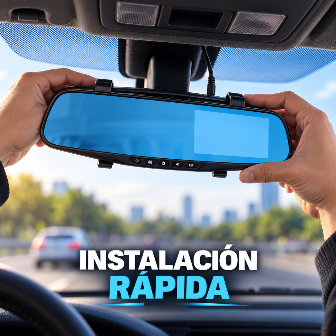 Retrovisor Cámara Edición DVR 32GB