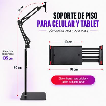SOPORTE  GAMER PARA CELULAR Y TABLET