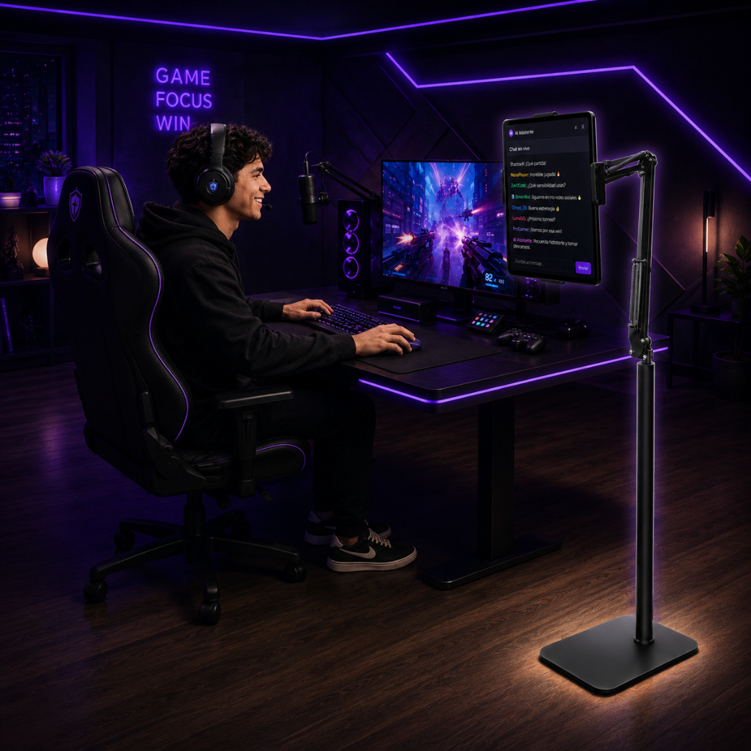 SOPORTE  GAMER PARA CELULAR Y TABLET