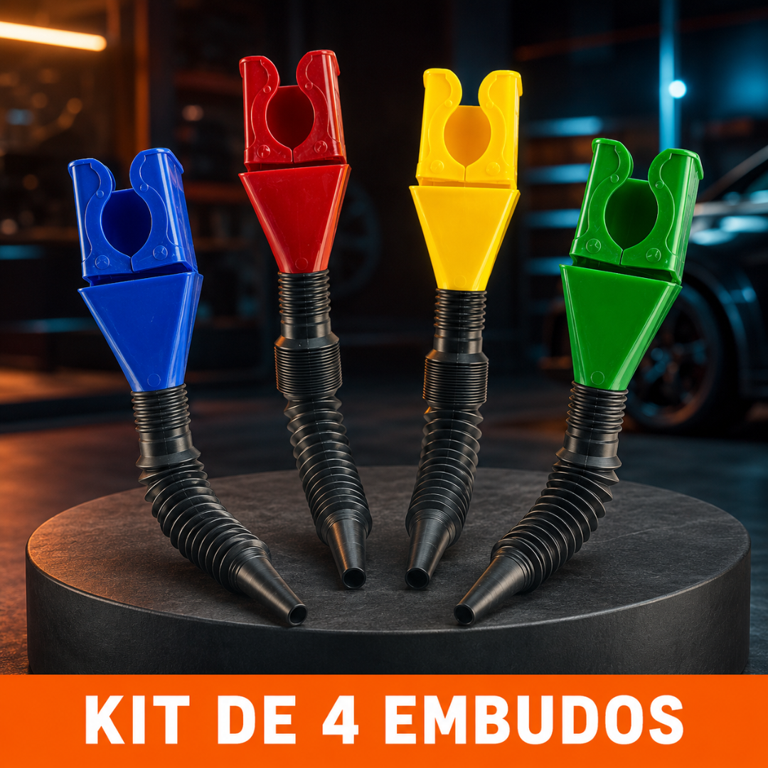 Set x4 Embudos Ajustables
