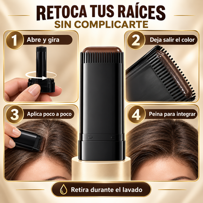 TINTE INSTANTANEO 2 EN 1: Que se Note tu Estilo, No tus Raíces