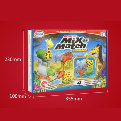 Animalitos Magnéticos Combinables – Set x4